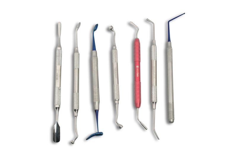Bone Graft Set of 6 Titanium