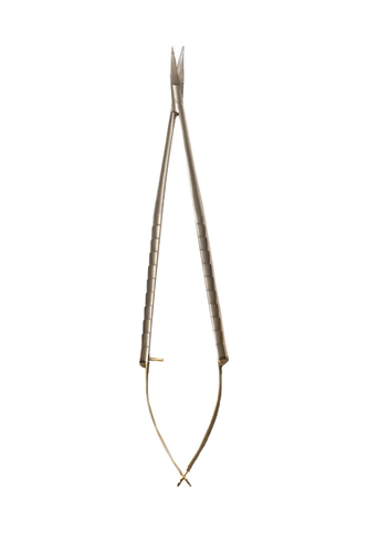 Castroviejo Scissors  Handle 7" Straight TC One Blade serrated