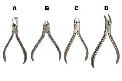 Orthodontic Pliers set of 4