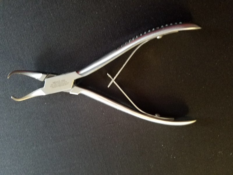 Tissue Nipper serrated Jaws 6½&quot;
