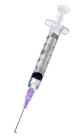 IPRF - Injectable 5ml Syringe with 21g x 1½&quot; Needle - 100/bx
