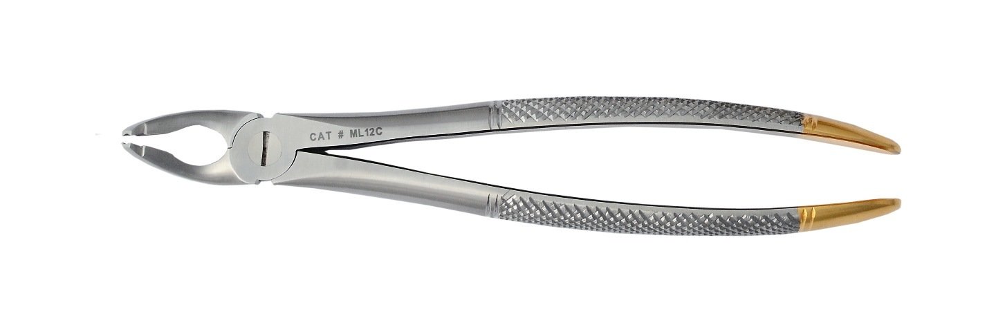 Upper Anterior Extraction Forceps Easy Grip Forceps