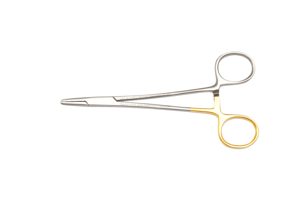LEFT Handed Mayo Hegar Needle Holder 7&quot;