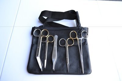 LEFT HANDED Veterinary Technician Pak w/ Leather pouch