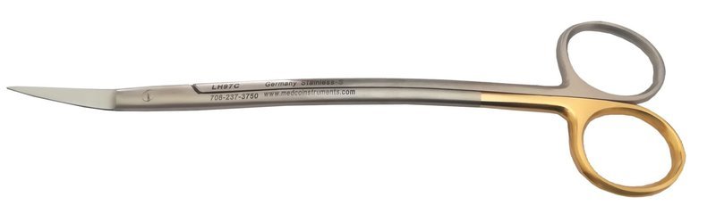LEFT HANDED Dean Scissors 7&quot; Angled