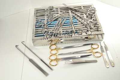 General Veterinary Surgery Kit w/ Metal Case