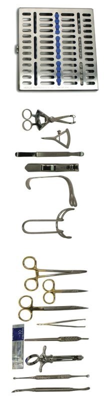 Implant Placement Set 15 pc with Metal Case