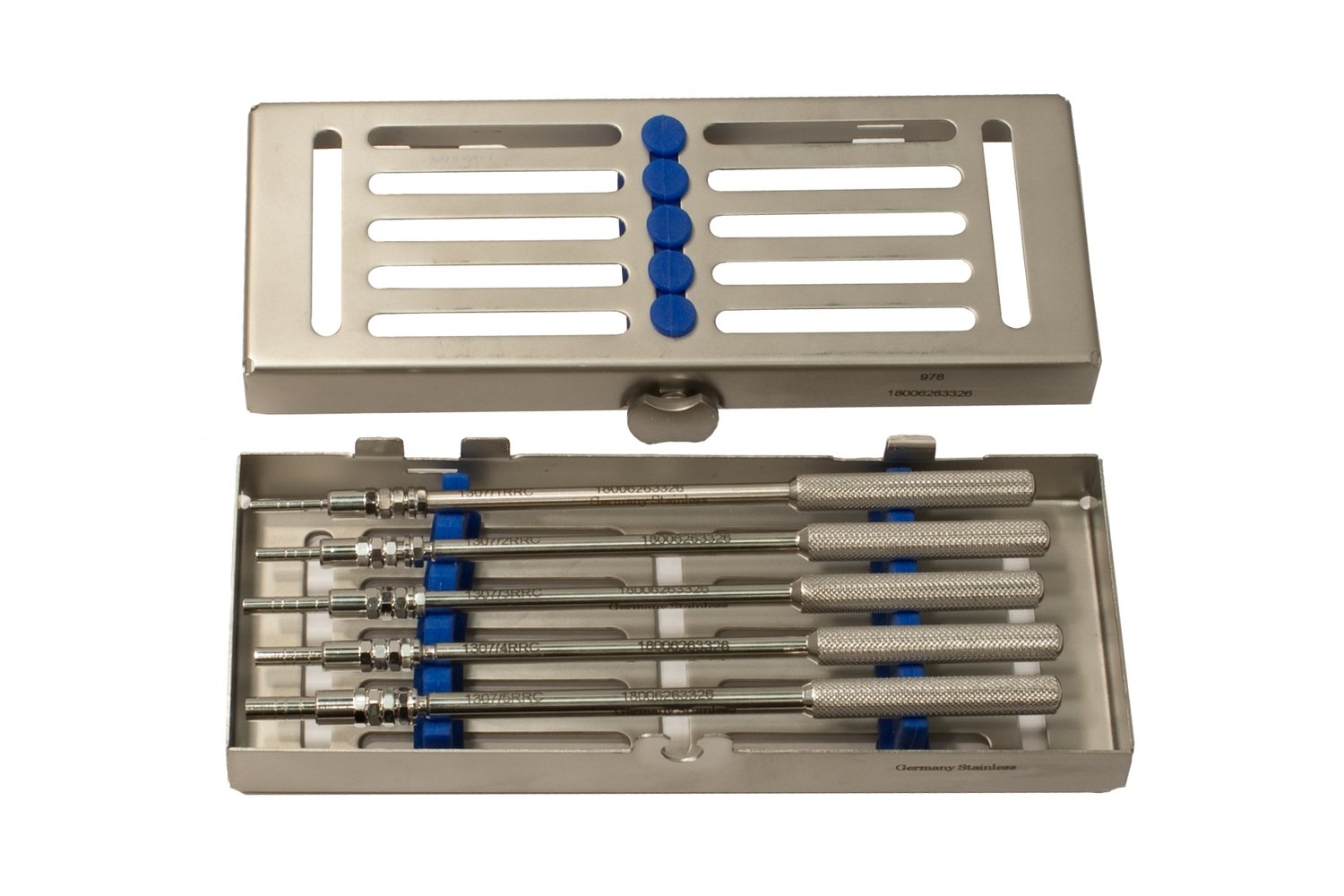 Sinus Lift Elevators Concave Straight with Stop &amp; Adjusting Screw Set of 5