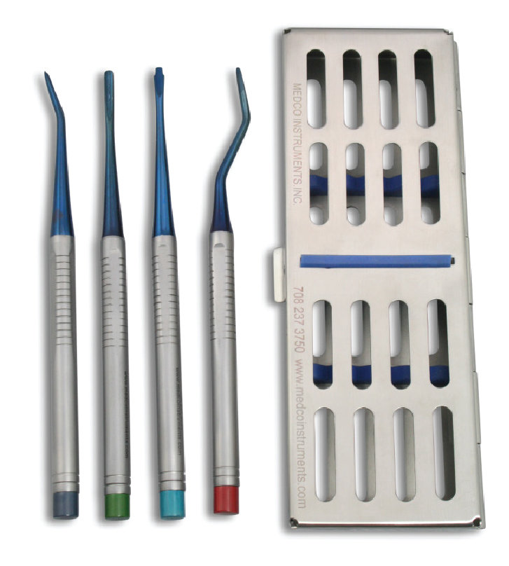 Luxating Elevator Set with Metal Case