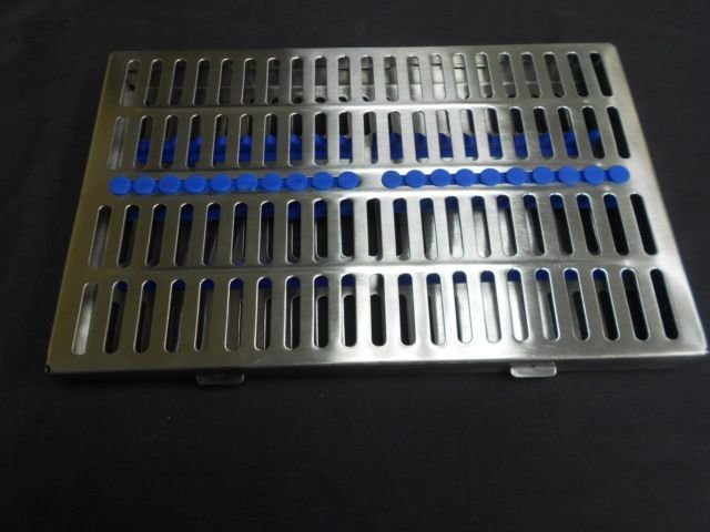 Large Metal Cassette holds 24 instruments
