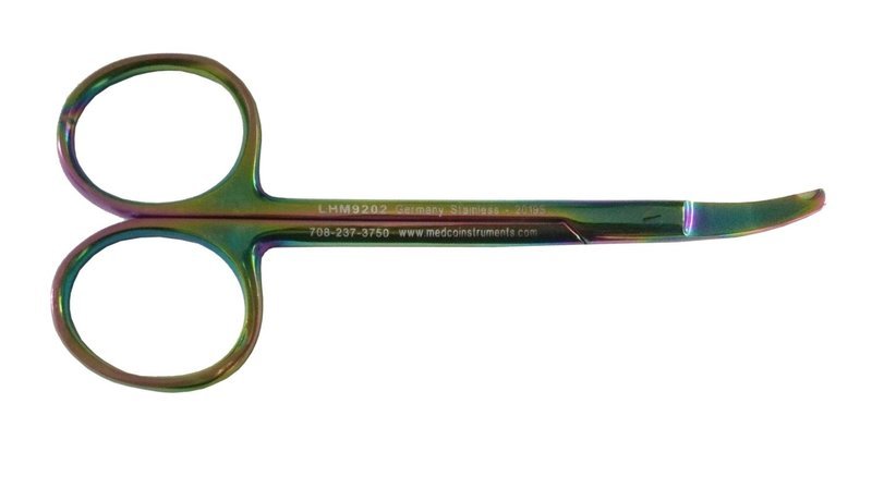 LEFT HANDED MULTI NORTHBENT SCISSORS 4½&quot;