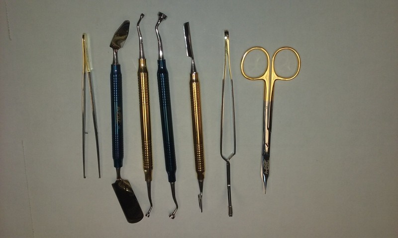 PRF Instruments - set of 7