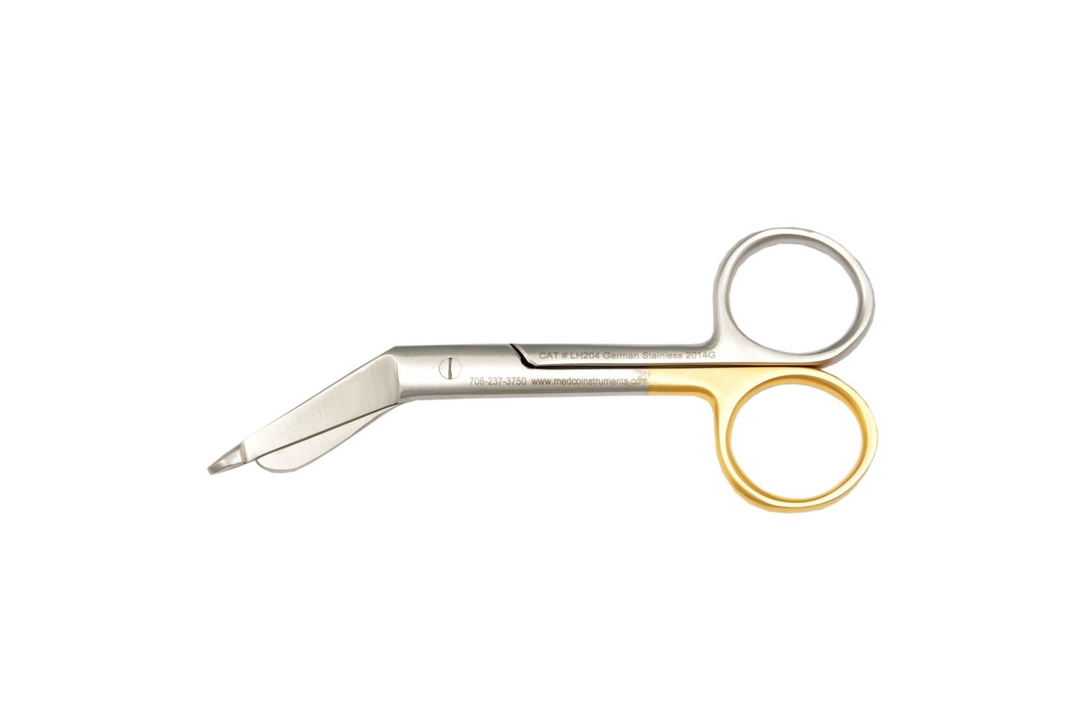 LEFT HANDED Bandage Scissors 4.5&quot;