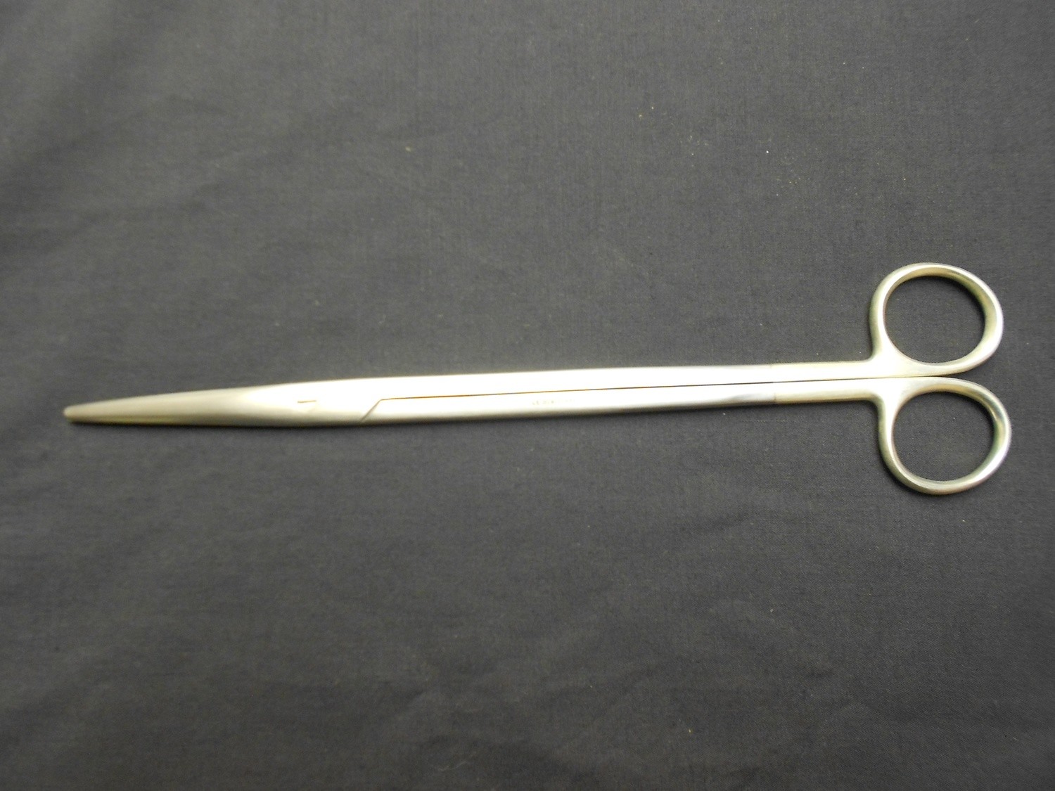 Metzenbaum Scissors Super Cut 9&quot; Straight Silver Plated Rings
