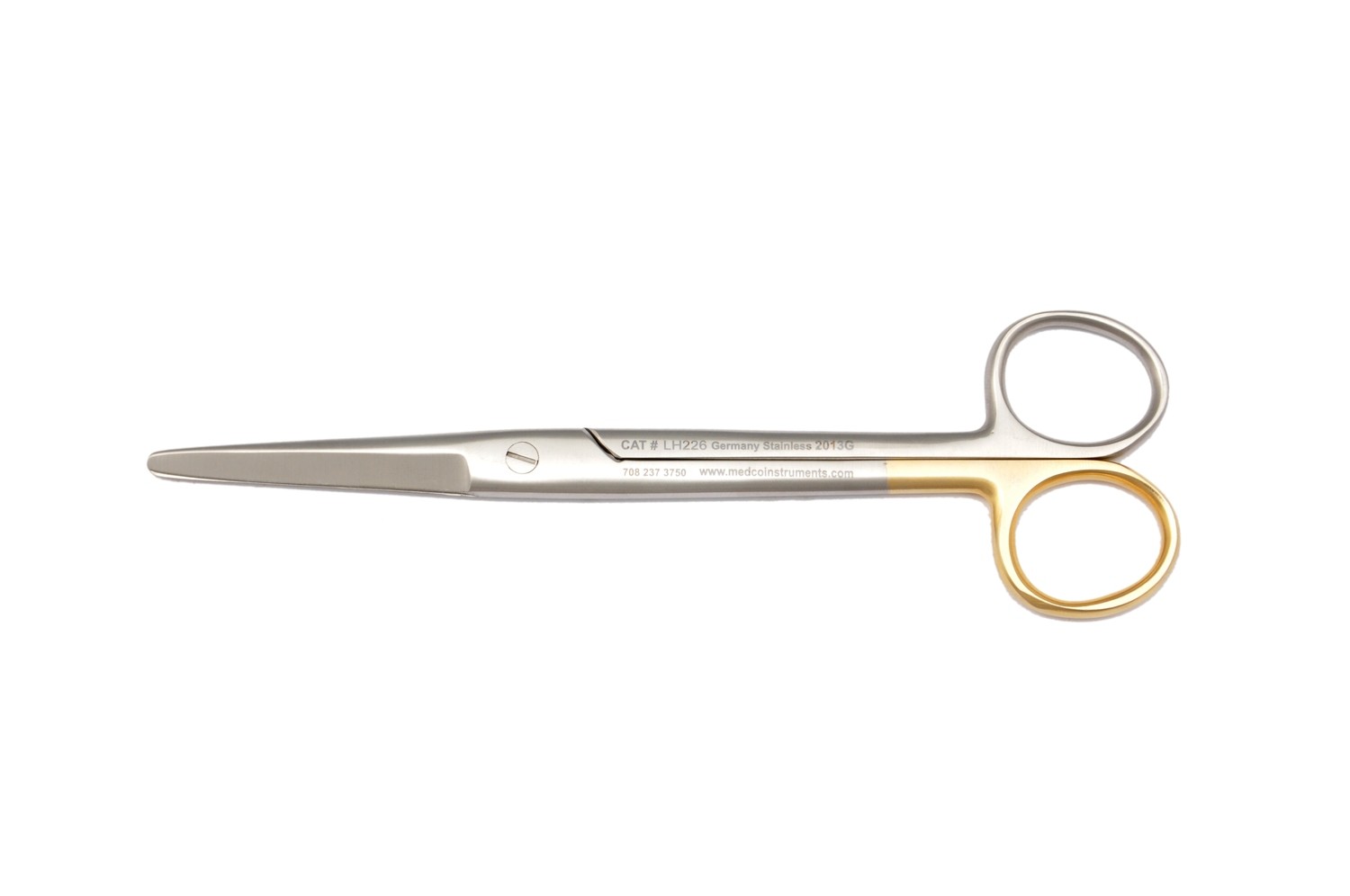 LEFT HANDED Mayo Scissors 6½&quot; Straight