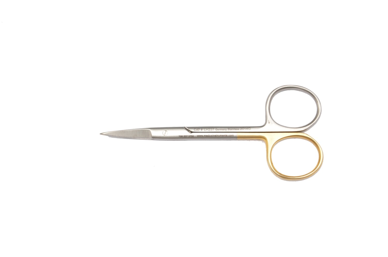 LEFT Handed Iris Scissors 4.5&quot; Straight