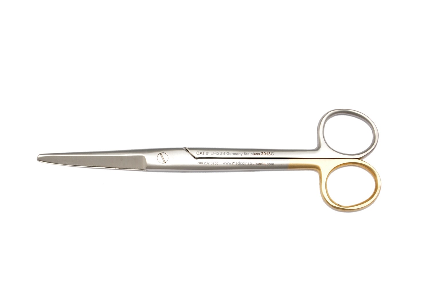 LEFT HANDED Mayo Scissors 6.5&quot; Curved