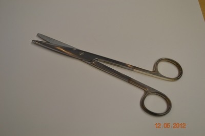 MAYO Scissors 6¾ Super Cut 1 Blade Serrated Delicate Straight