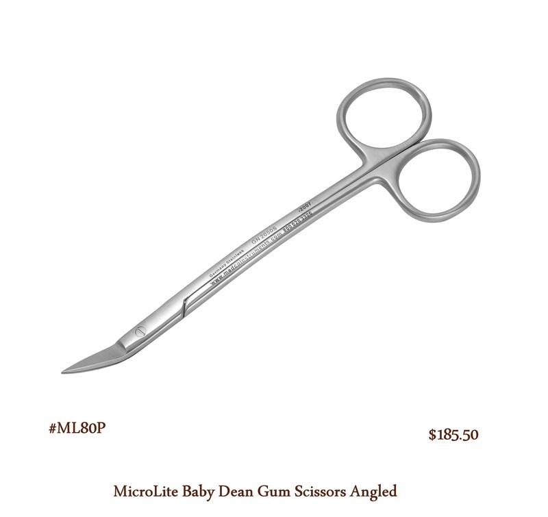 Dean Gum Scissors Angled