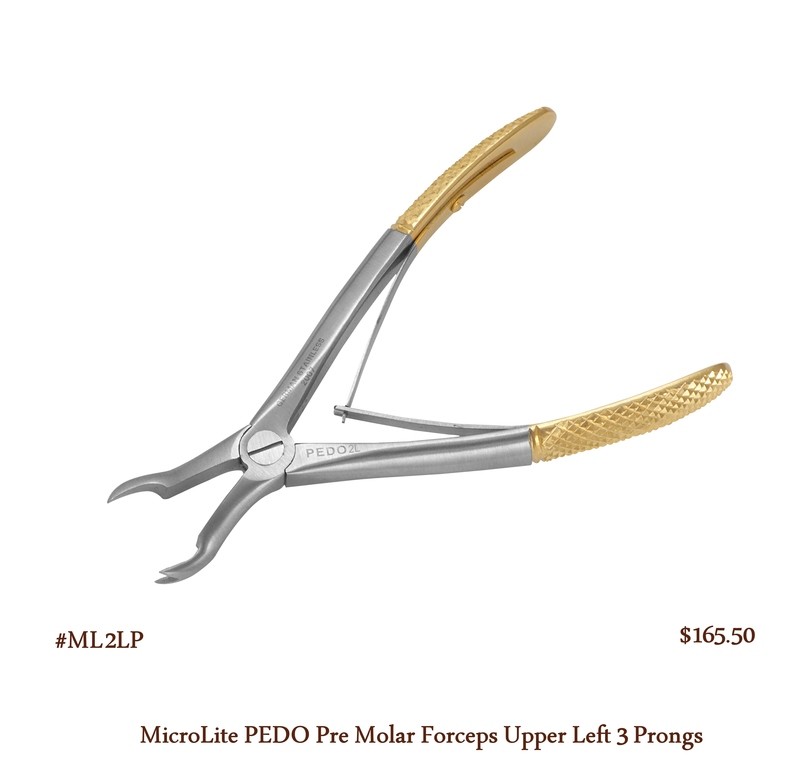 Upper Pre Molar Left 3 Prongs Forceps