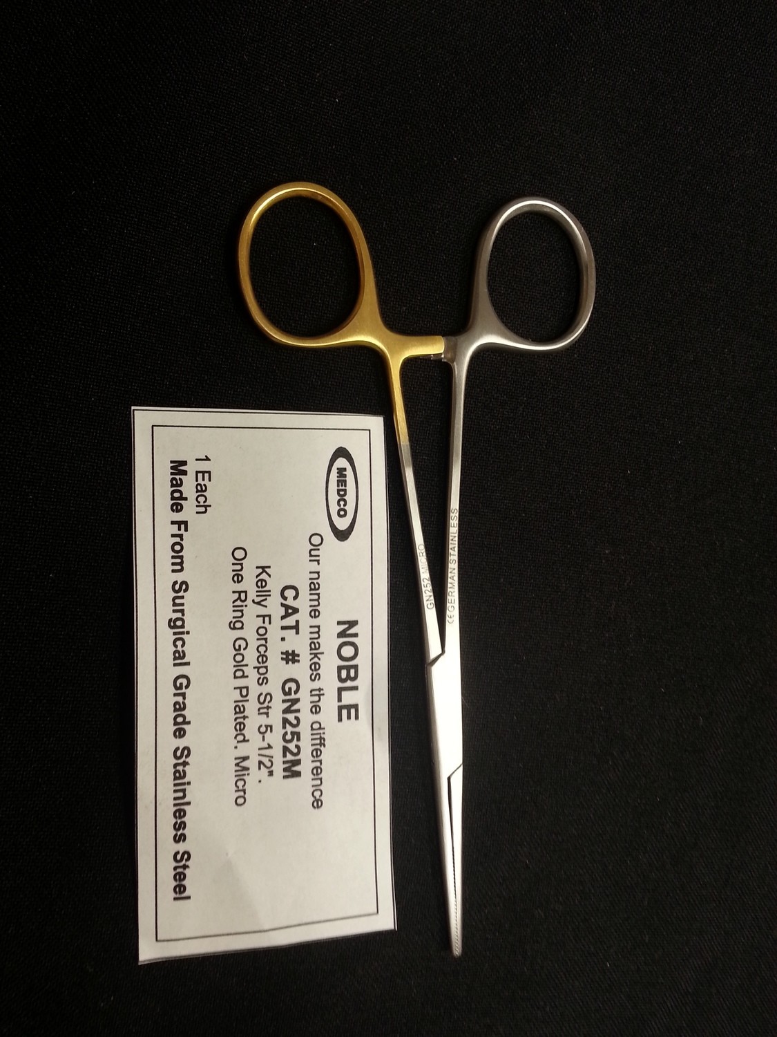 KELLY Forceps 5½&quot; Straight Micro Tip