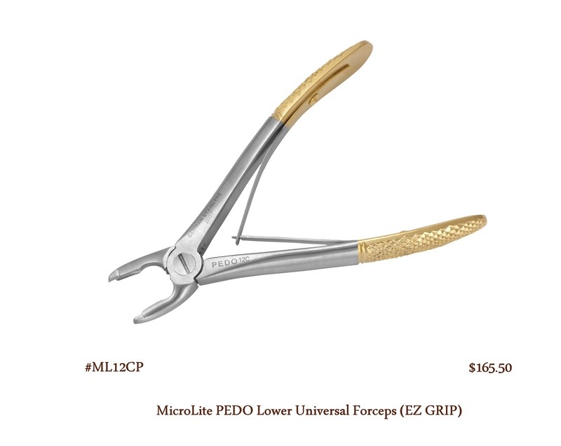 PEDIATRIC Lower Universal Easy Grip Tips Extraction Forceps