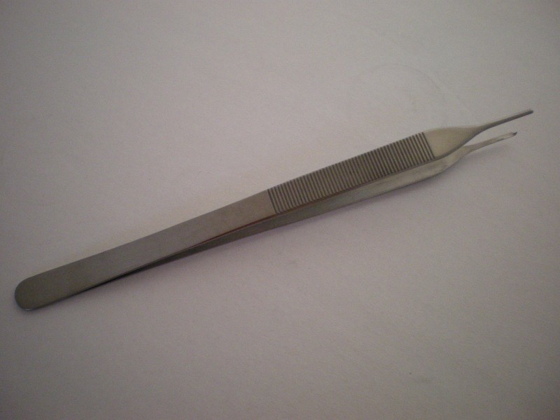 ADSON Brown Forceps 7x7 Teeth Large 12&quot;