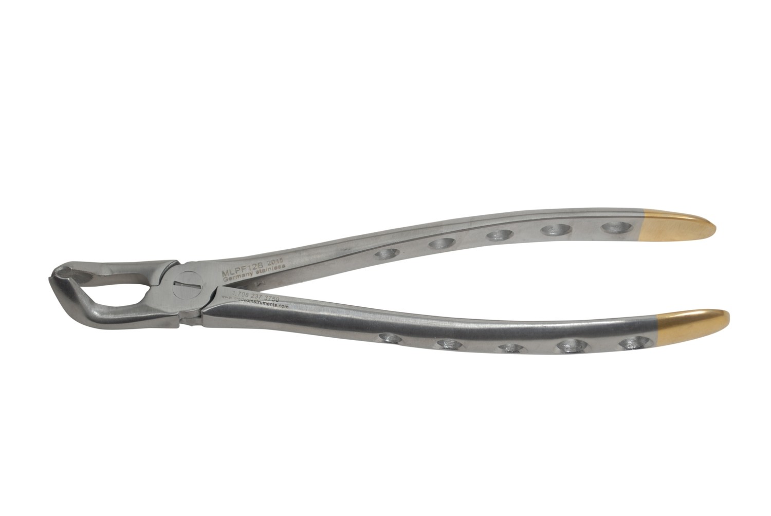 Lower Third Molar Extraction Forceps Perforated Handles