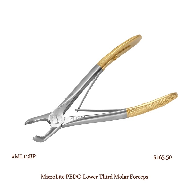 PEDIATRIC Lower Third Molar Extraction Forceps