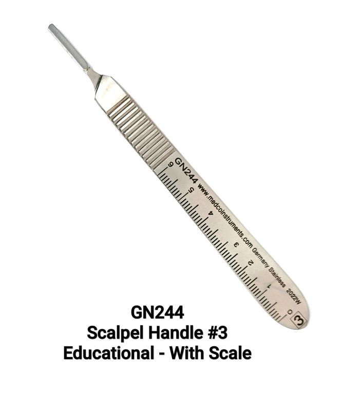 Scalpel Handle #3 with Scale