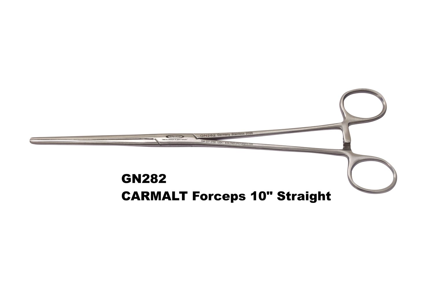 Carmalt Forceps 10" Straight