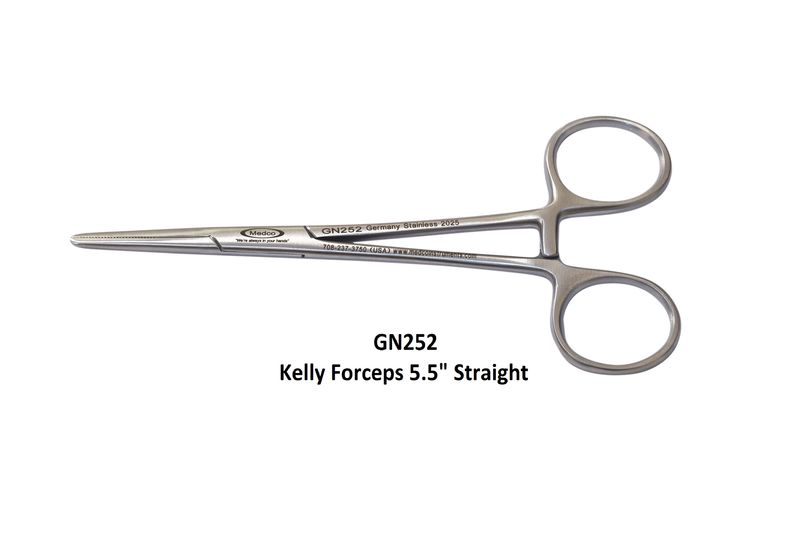 KELLY FORCEPS German Quality STR 5½"