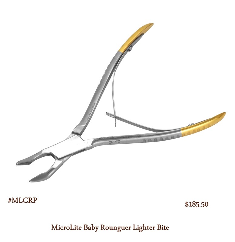 Rongeur Light Bite TC Jaws