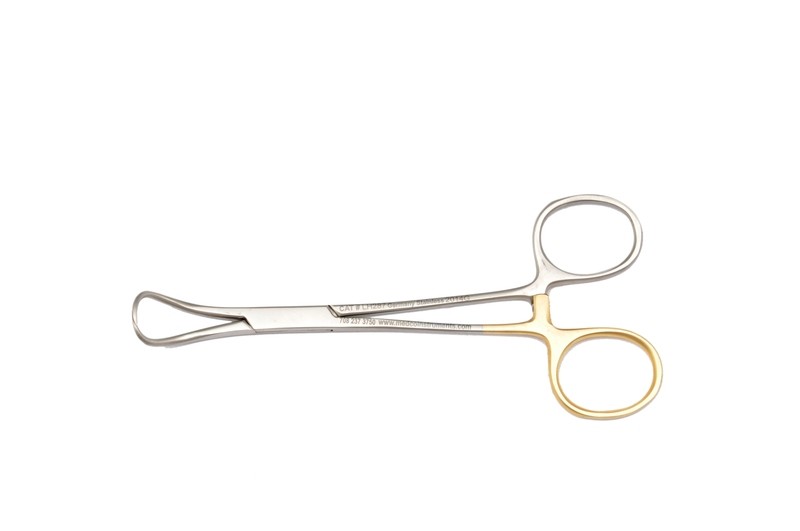 LEFT HANDED Towel Clamp 5½"