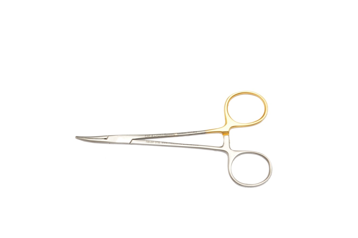 LEFT HANDED Mosquito Forceps 5" Curved