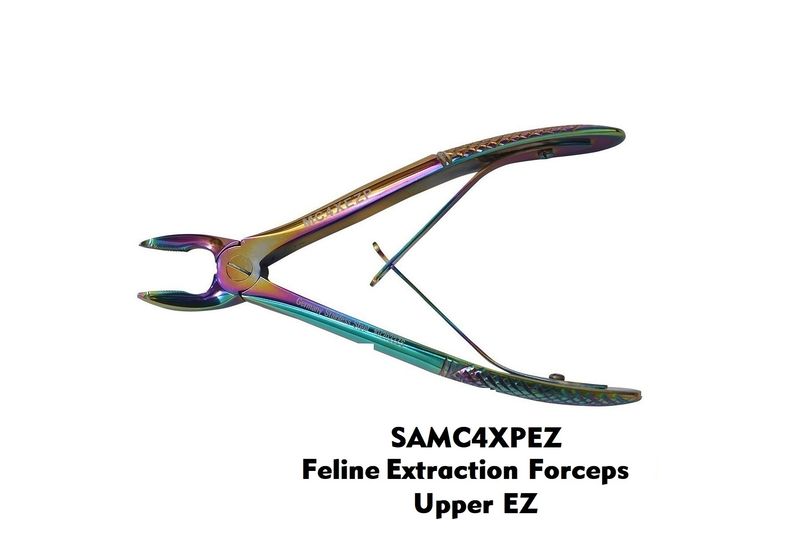 Feline Extraction Forceps Upper Universal EZ Grip