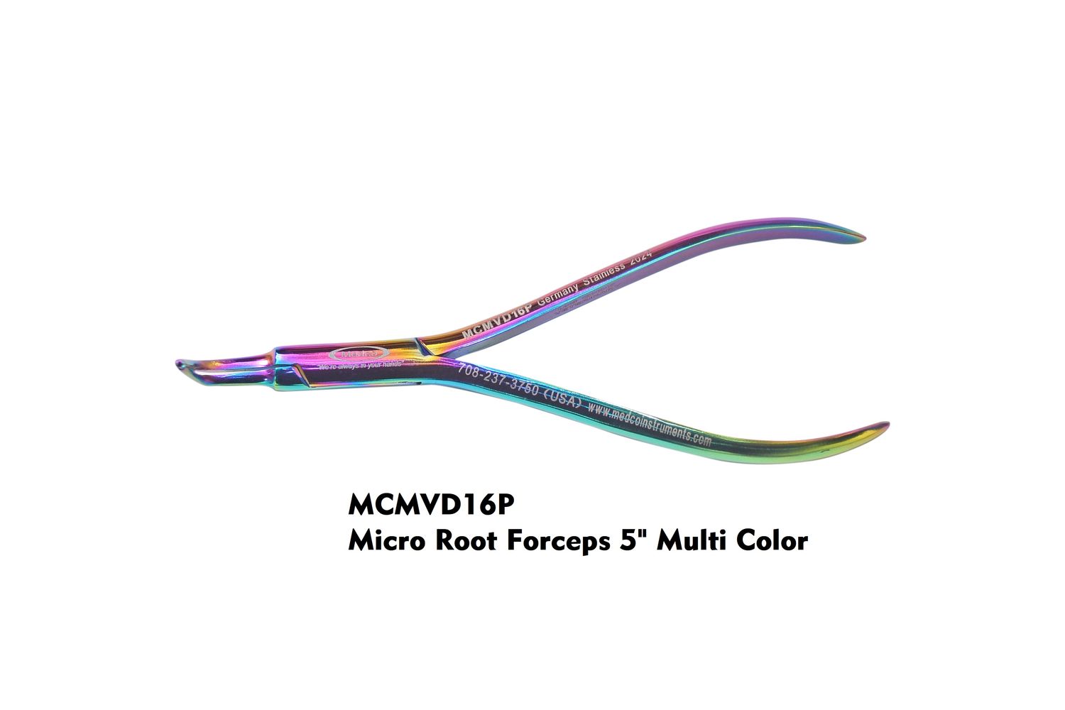 Micro Root Forceps 5" Multi Color