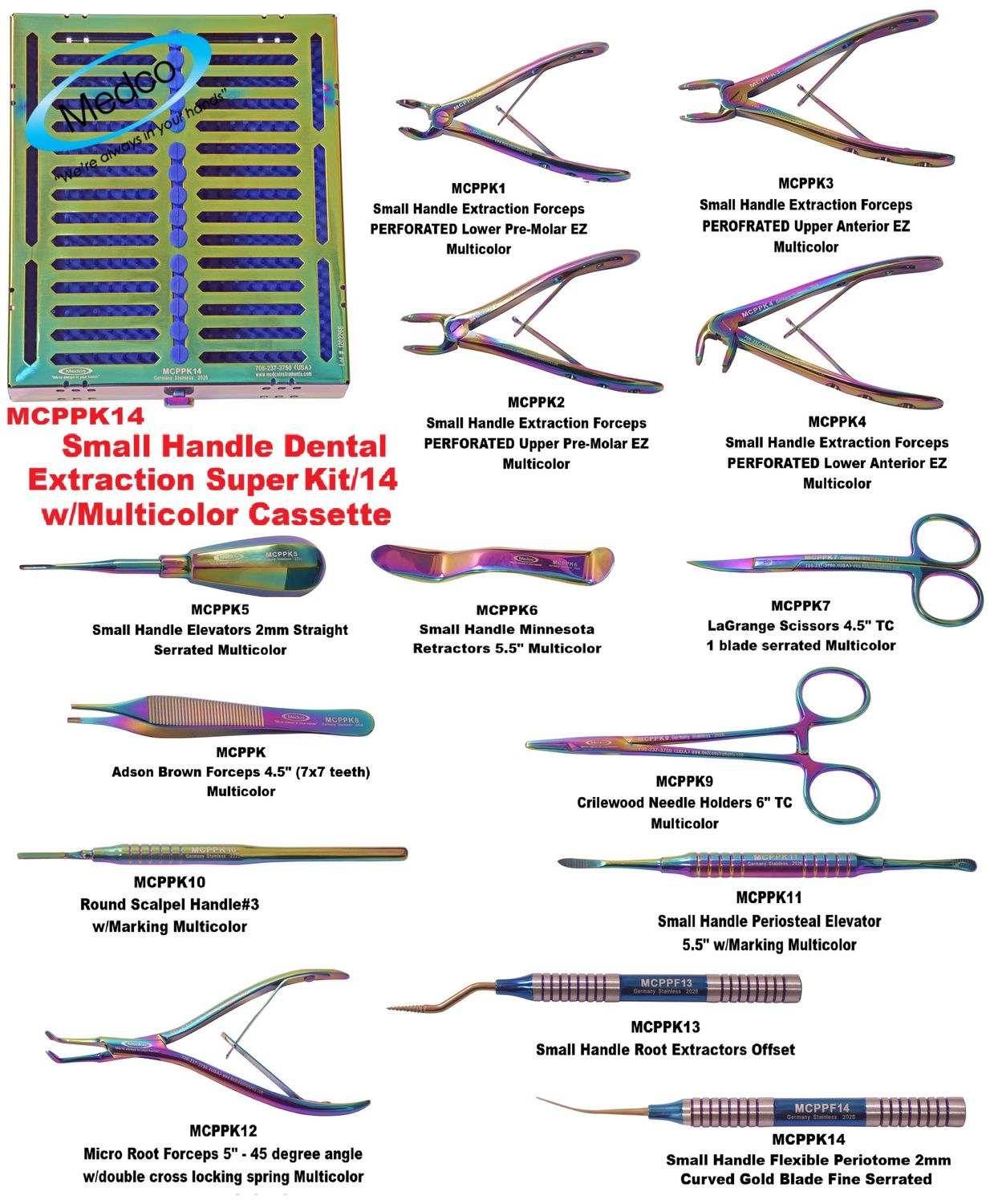 Pediatric Dentistry Premium Extraction Kit