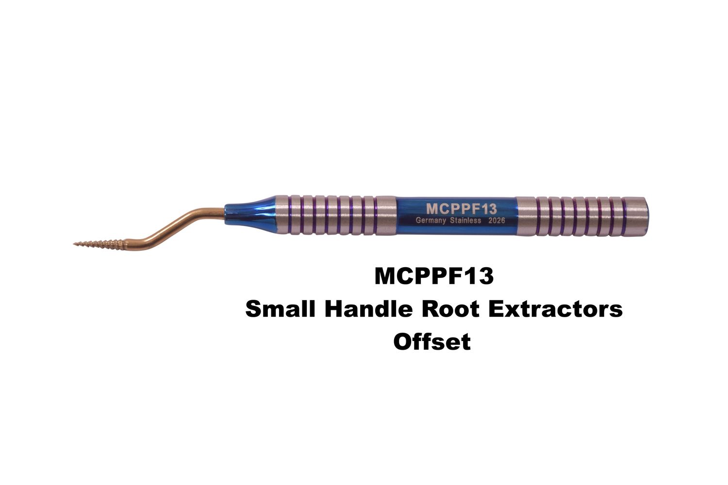 Small Handle Root Extractor Offset Screw Tip