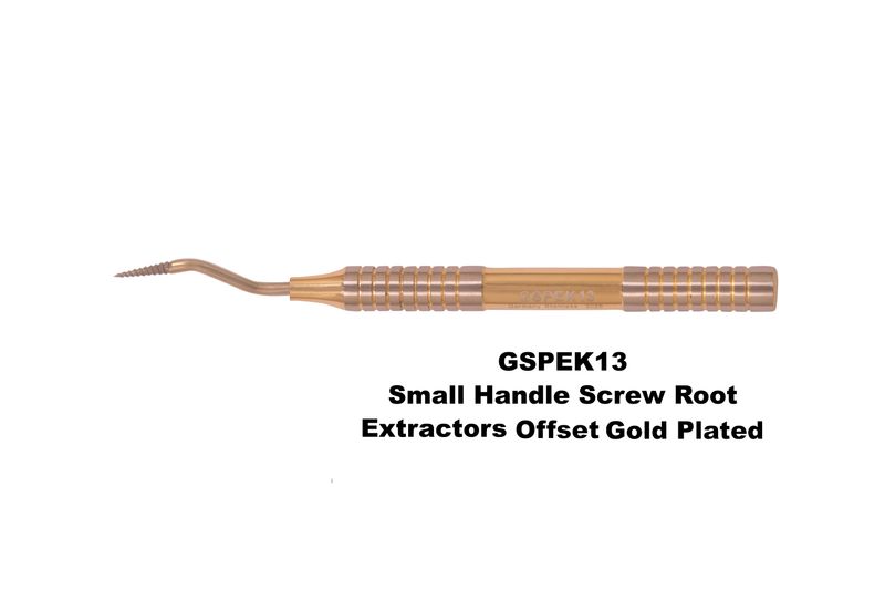 Small Handle Root Extractor Screw Tip Offset