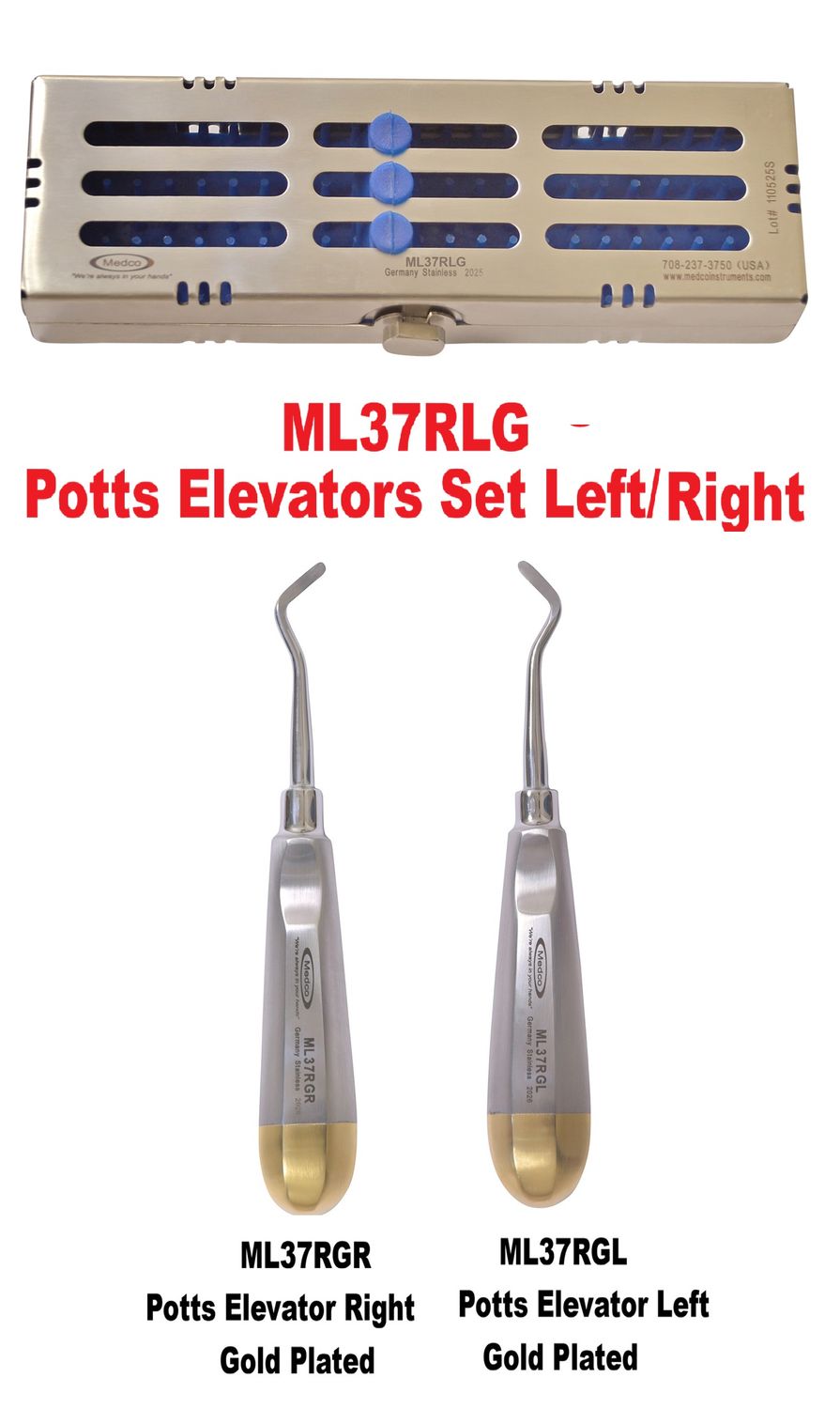 Potts Elevator Set Left/Right W/ Cassette