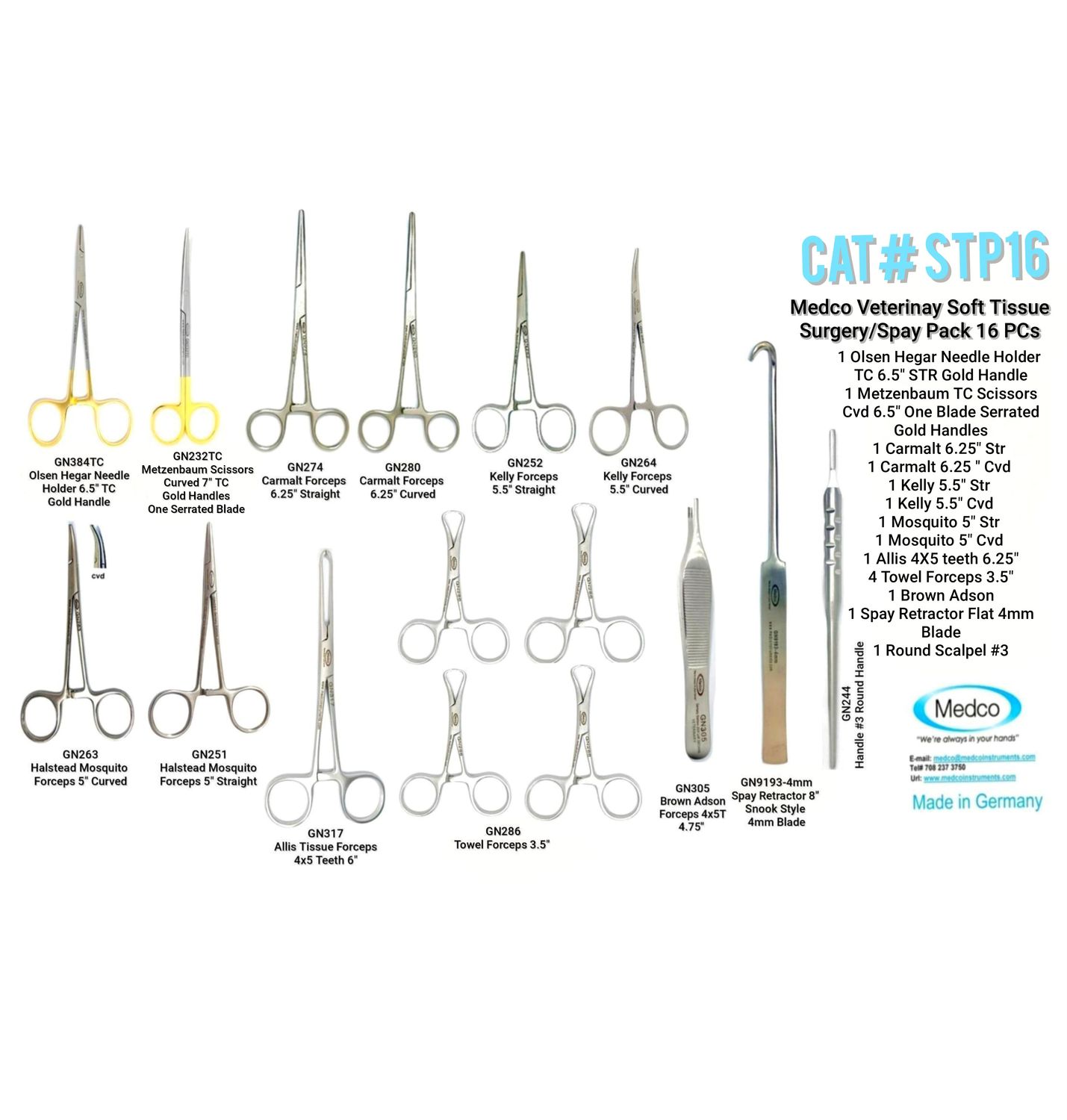 PREMIUM /Professional Quality Mini Spay Pack 16 Pcs