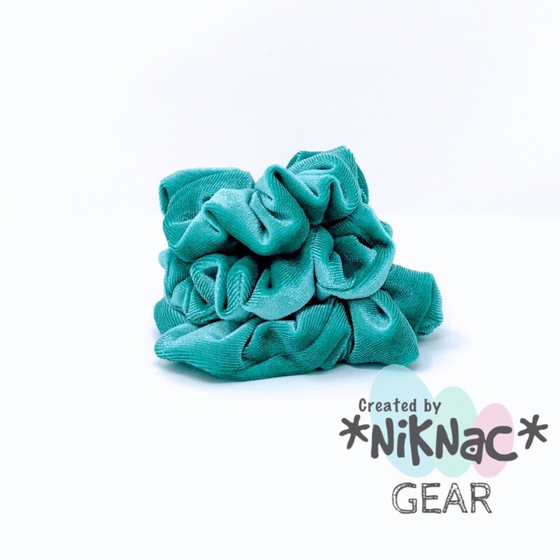Winter Teal Velvet