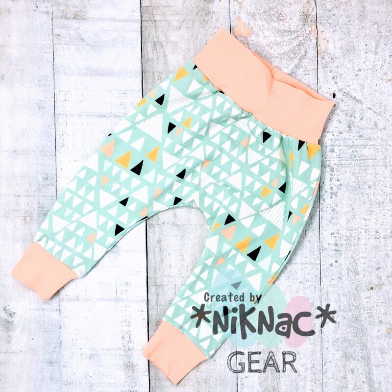 Harem Pants Triangle 1-3 Month