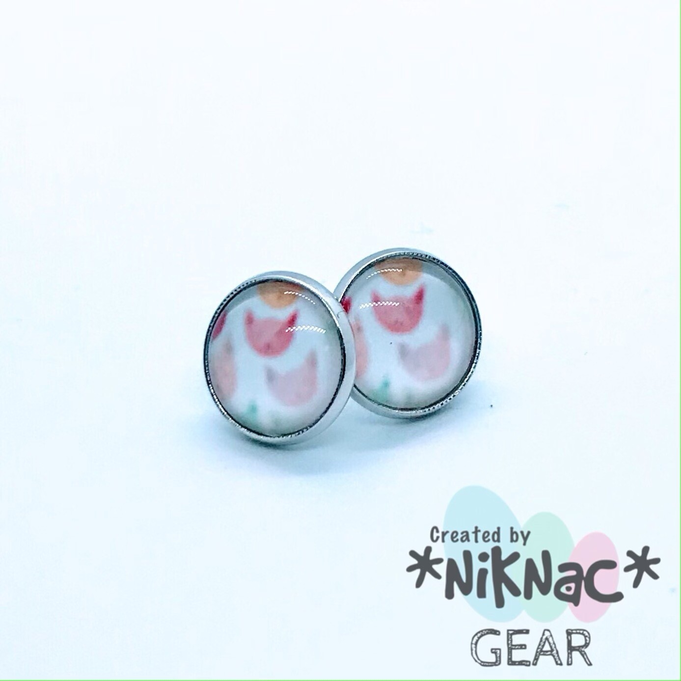 Silver Cats 12mm