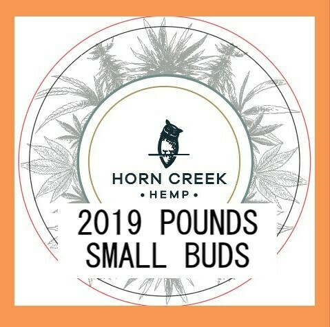 Hemp Flower | 2019 Small Buds | Wholesale Pounds