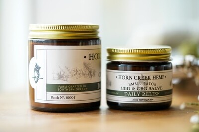 Daily Relief CBD & CBG Salve Daily Relief CBD & CBG Salve