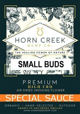 Special Sauce Hemp Flower- Small Buds (lb) Special Sauce Hemp Flower- Small Buds (lb)