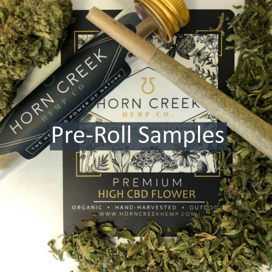 Hemp Pre-Rolls Samples | 3/4 gram | Wholesale