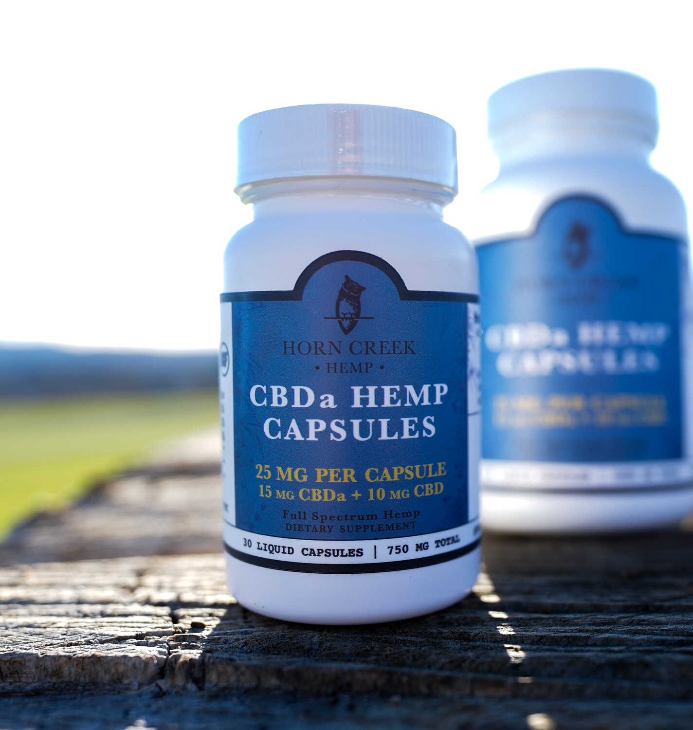 CBDa Liquid Capsules | Full Spectrum, Size: 30 Count | 25 mg CBDa + CBD Capsules